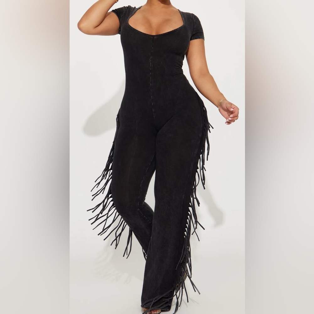 Cowgirl Fringe Jumpsuit